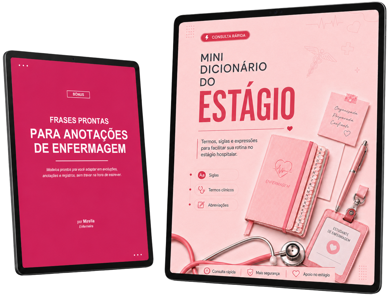 Mockup do Farmacologia Sem Medo no Estágio